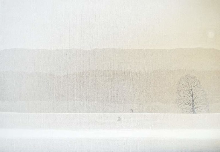 Winter Landscape: 61 x 43 cm
