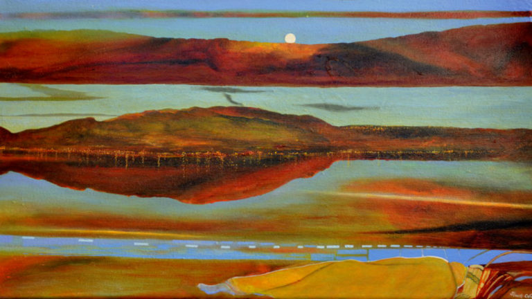 A Stranger In The Promised Land: 54 x 27 cm