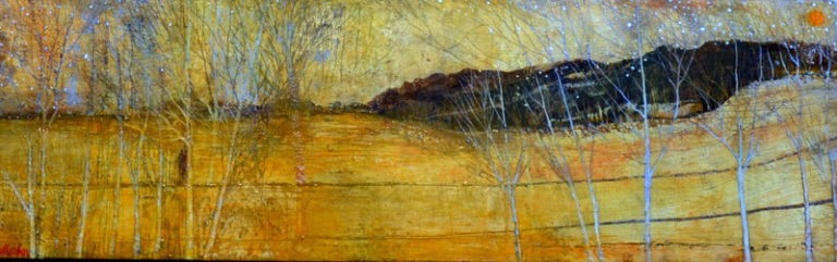 The Journey homeward: 42 x 13 cm