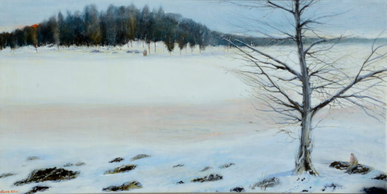 Snow Forest: 66 x 36 cm