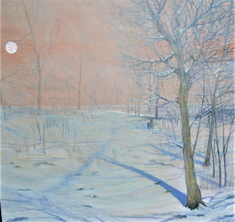 treasures of the snow 65 x 66 cm